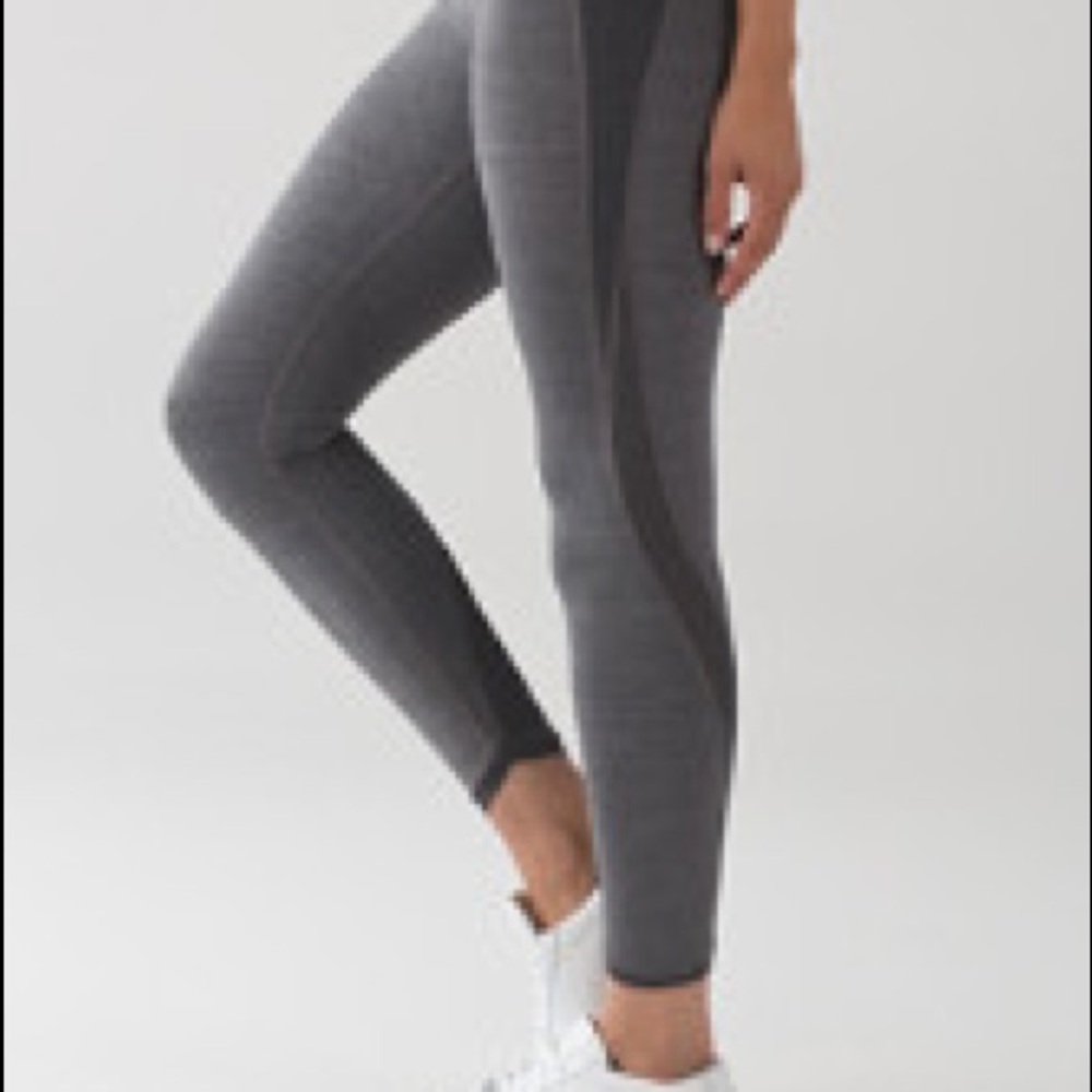Lululemon featherlight legging gray size 6